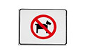 zakaz psów